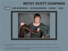 Tablet Screenshot of betsychapman.com